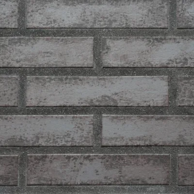 Plaqueta Klinker Pure Metal aplicada em parede