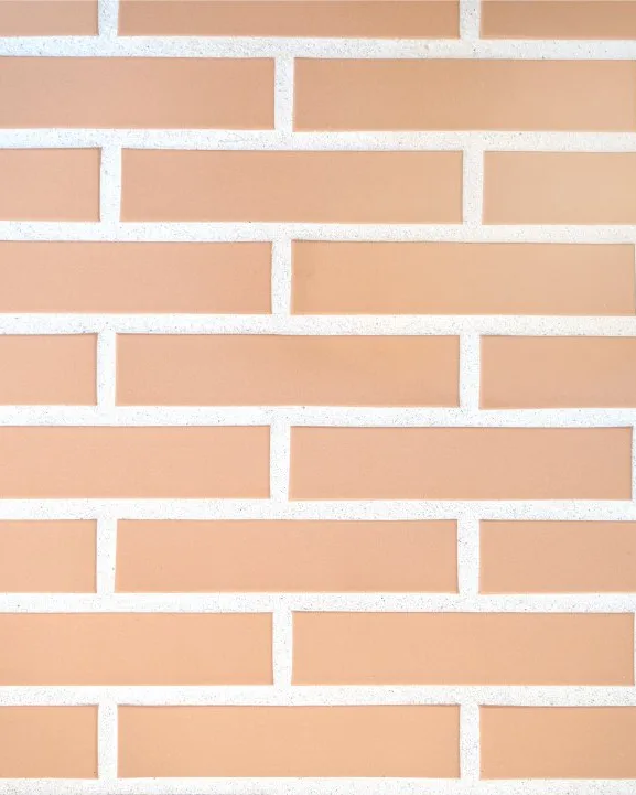 Plaqueta Klinker Sand aplicada em parede