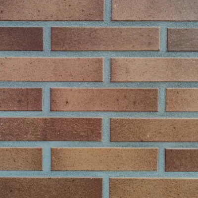 Templar Klinker brick slips on a wall