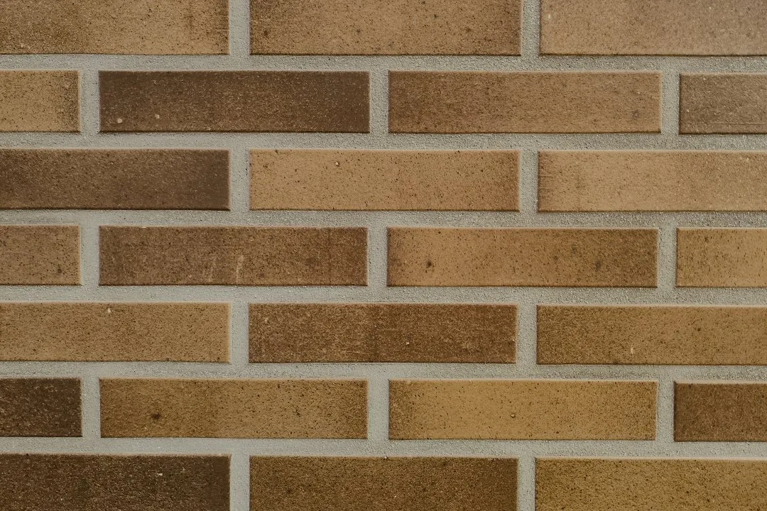 Plaqueta Klinker Templar Honey aplicada en pared